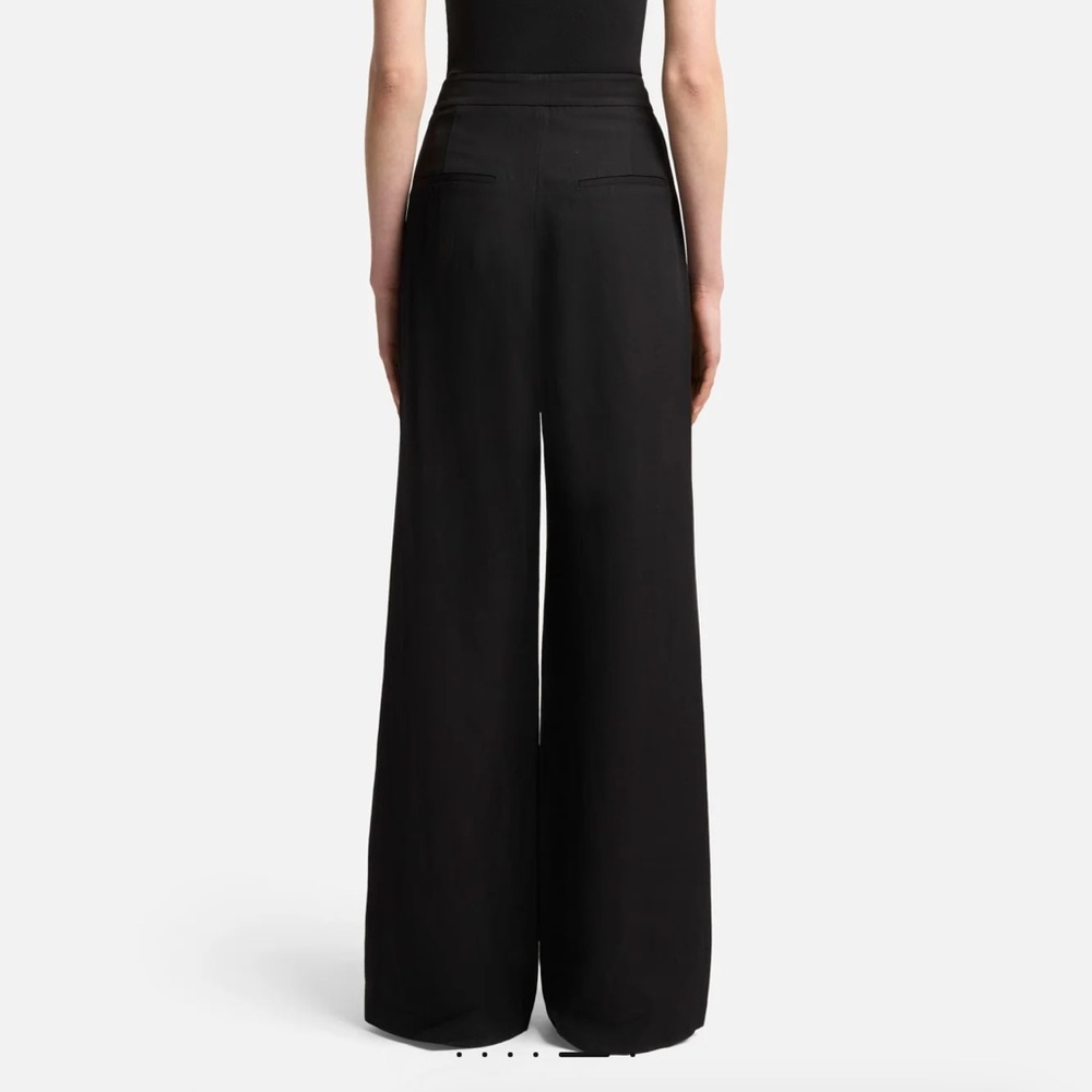 NWT 7 For All Mankind Classic Black Trousers - Picture 1 of 7